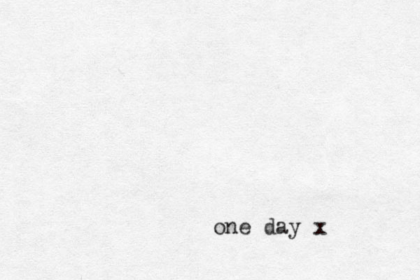 one day x 
