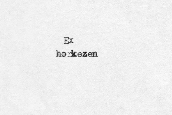 Ex horkezen z
