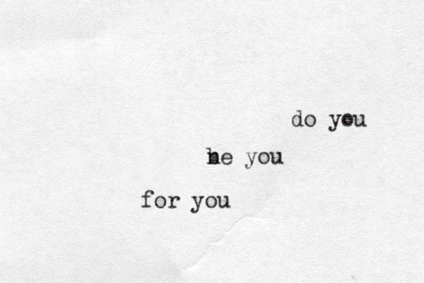 do you ne you b for you