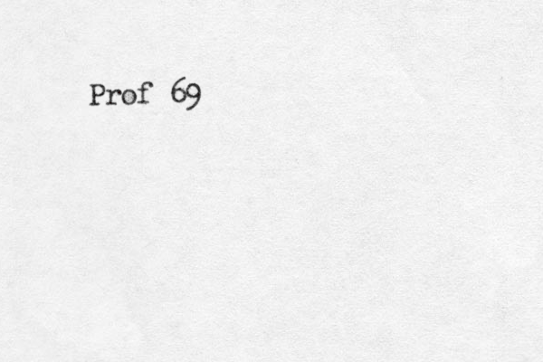 Prof 69 