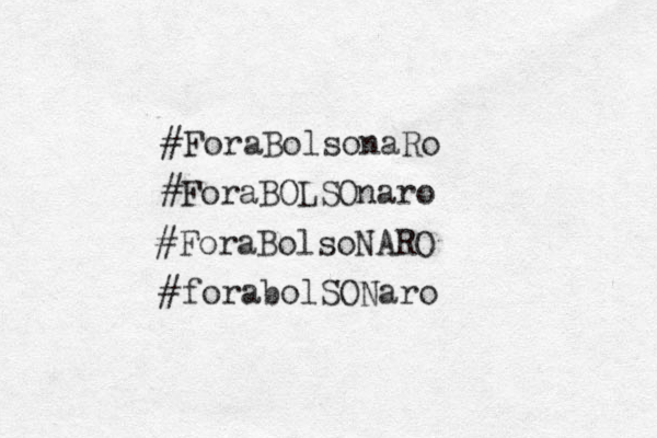#ForaBolsonaRo #ForaBOLSOnaro #ForaBolsoNARO #forabolSONaro 