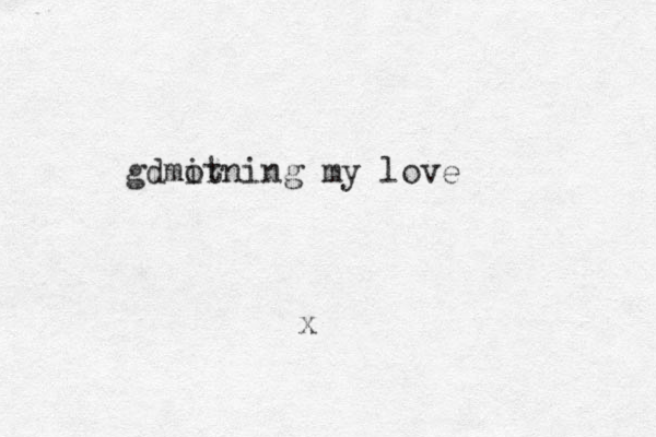gdmitning or my love x