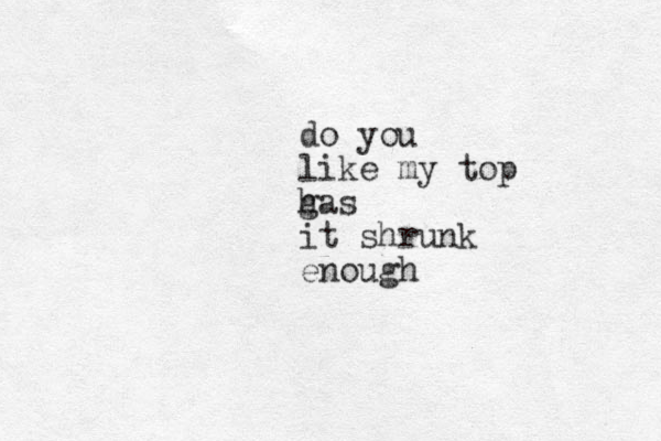 do you like my top gas h it shrunk enough