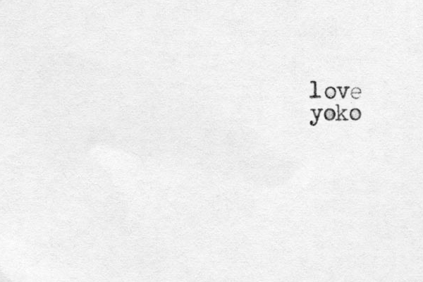 love yoko 