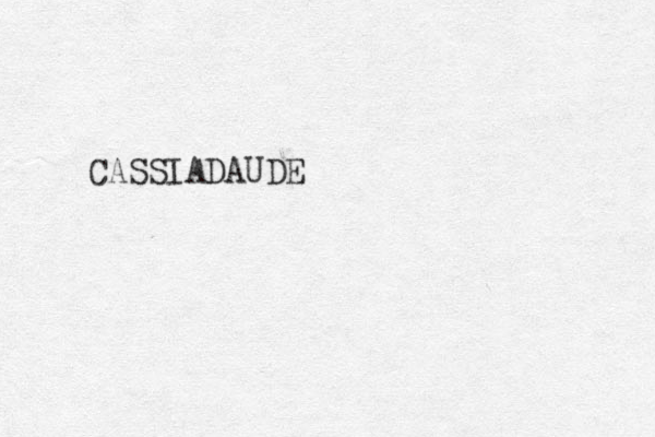 CASSIADAUDE