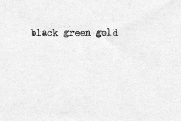 black green gold