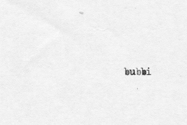 bubbi