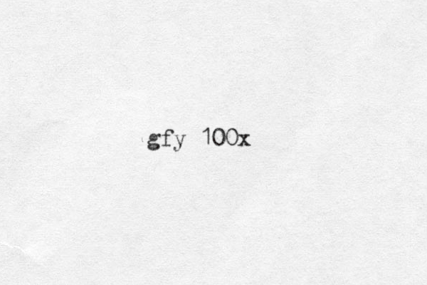 gfy 100x