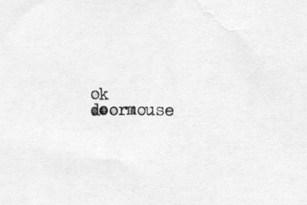 ok doormouse 