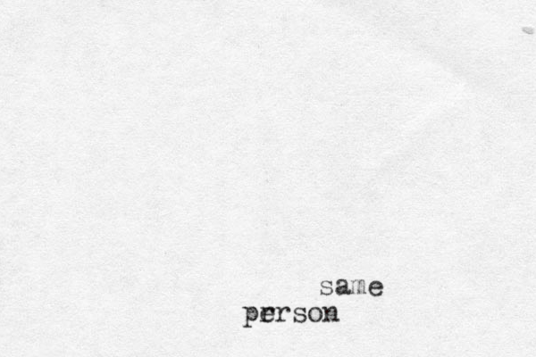 same prrson e