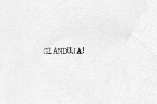 GIANDUJA!