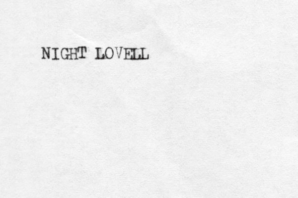 NIGHT LOVELL