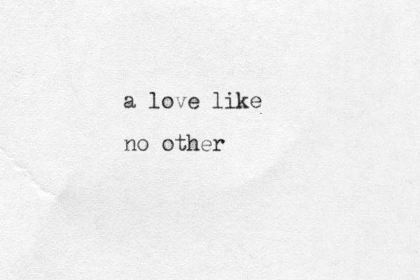 a love like no other