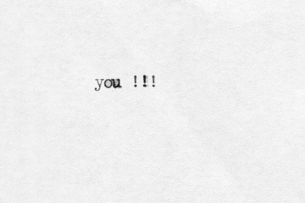 you !!!
