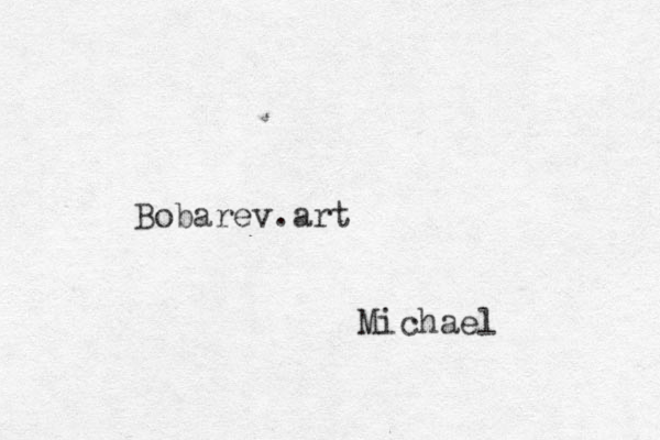 Bobarev.art Michael