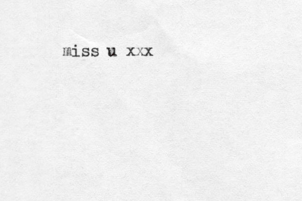miss u xxx