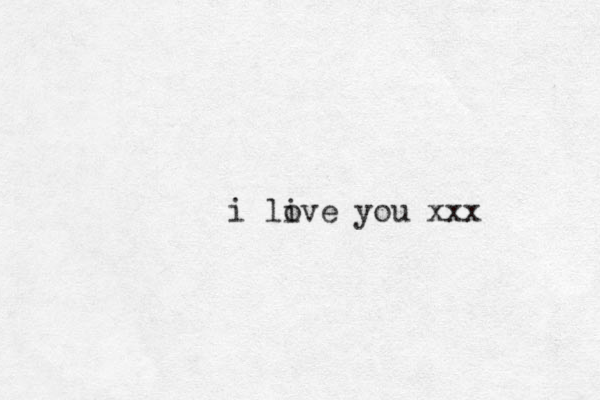i live you o xxx