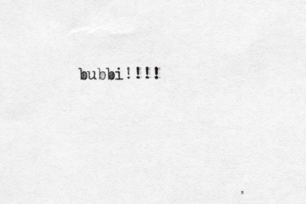 bubbi!!!!