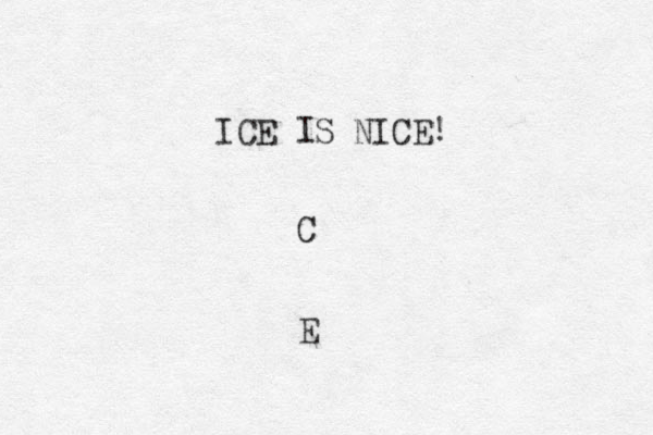 I C E S NICE! E C I 