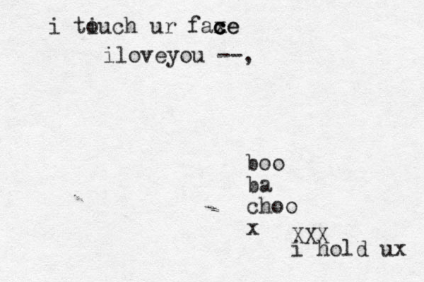 boo ba choo x XXX i hold ux i tiuch ur fax o c ce ce iloveyou --,