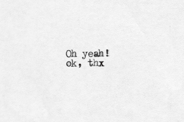 Oh yeah! ok, thx