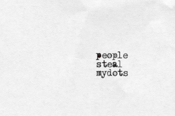 people steal mydots