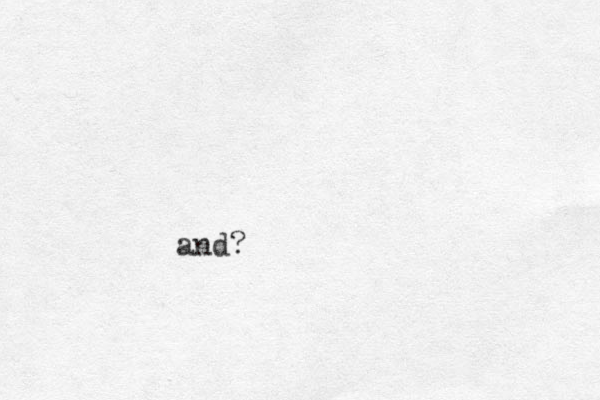 and?