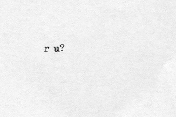 r u?