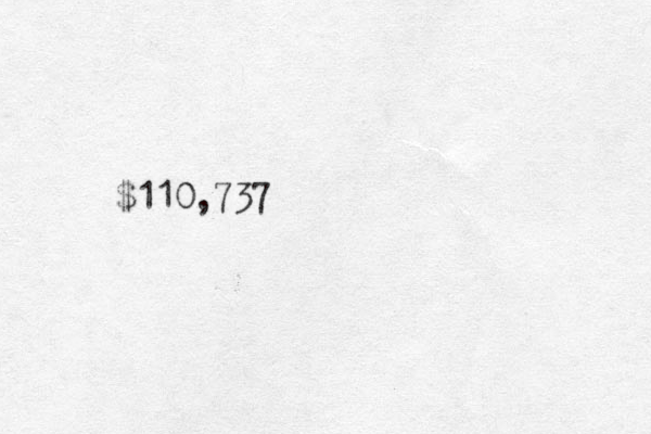 $110,737