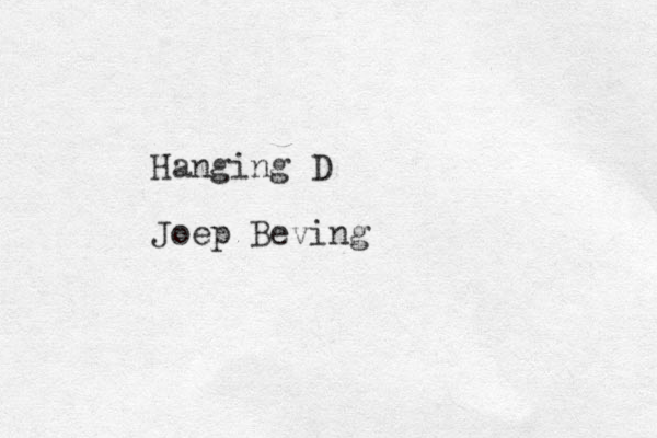 Hanging D Joep Beving 