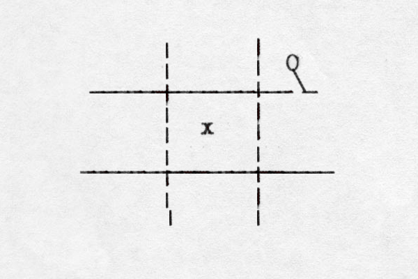 x | | | | | | | | | | | | | | | | | | ________________\_ ____________________ O 