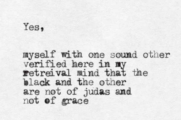 Yes, myself with one sound other verified here in my retreival mind that the black and the other are not of judas and not of grace 