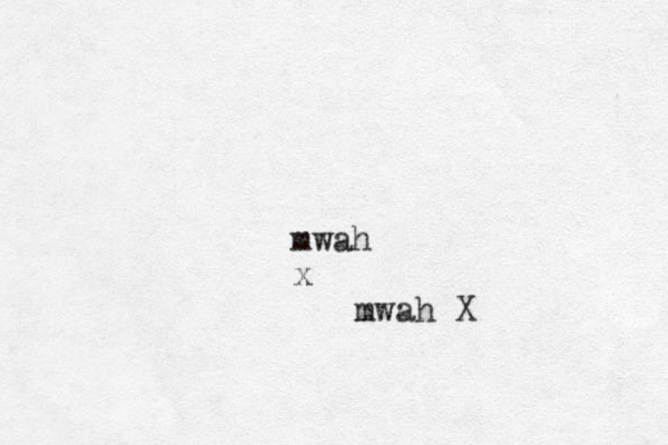 mwah x mwah X