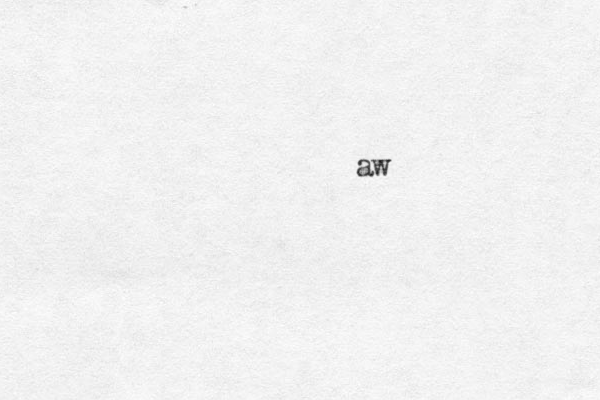 aw