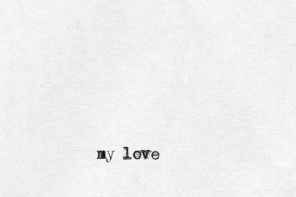 my love
