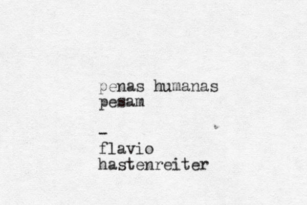 penas humanas pesam - flavio hastenreiter 