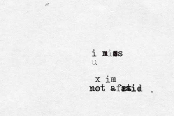 i miss u x im o not afatid rai 