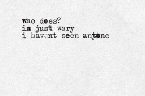 who does? im just wary i havent seen antine yo