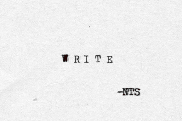 W R I T E NTS - 