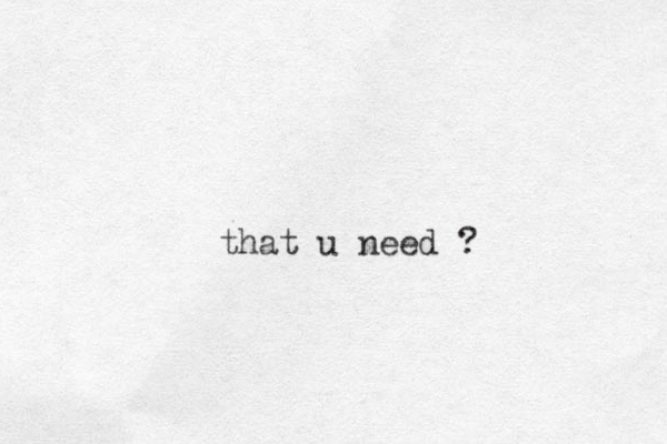 that u need ?