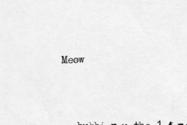 bubbi r u the 1 4 me Meow