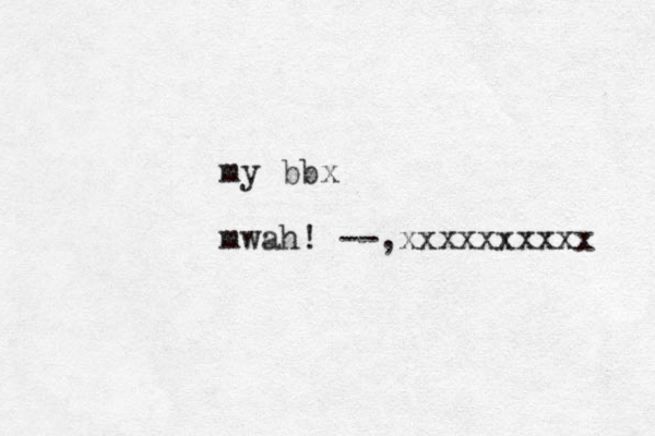 my bbx mwah! --,xxxxxxxxxx 