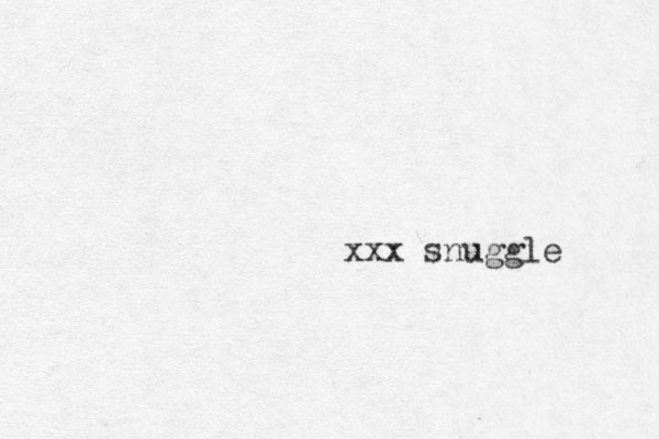 xxx snuggle