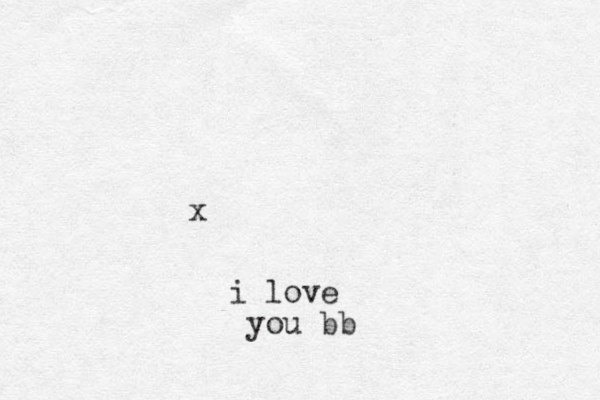 xi love you bb