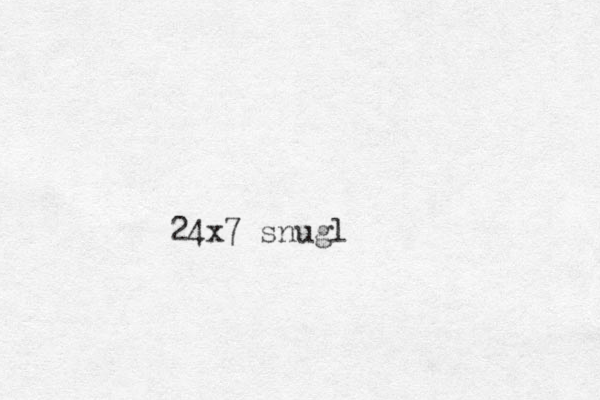 24x7 snugl