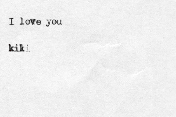 I love you kili k 