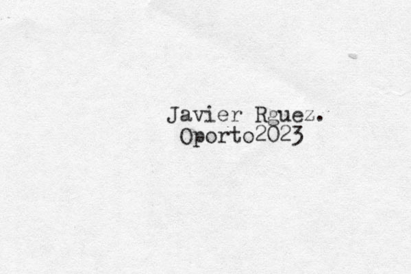 Javier Rguez. Oporto2023