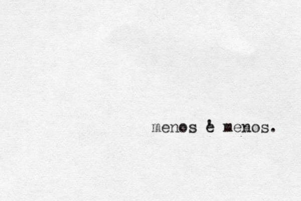 menos e ' menos. 