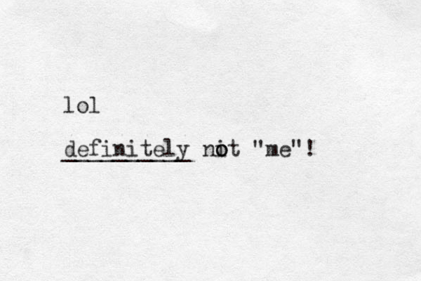 lol definitely __________ nit o o o "me"! 