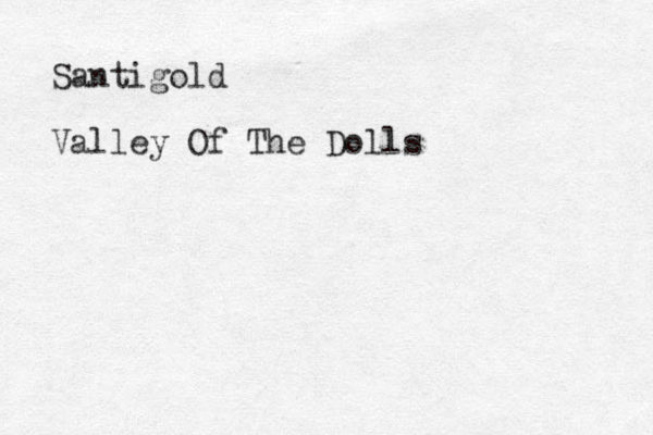 Santigold Valley Of The Dolls